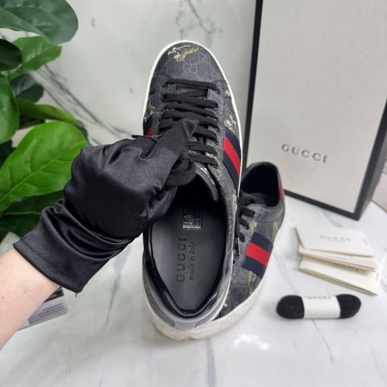 Gucci Ace GG Supreme Tigers Sneaker Size 8.5 รูปที่ 3