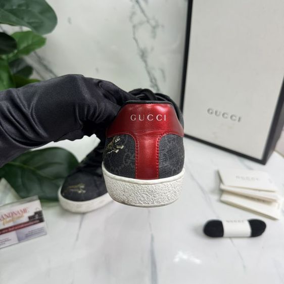 Gucci Ace GG Supreme Tigers Sneaker Size 8.5 รูปที่ 2