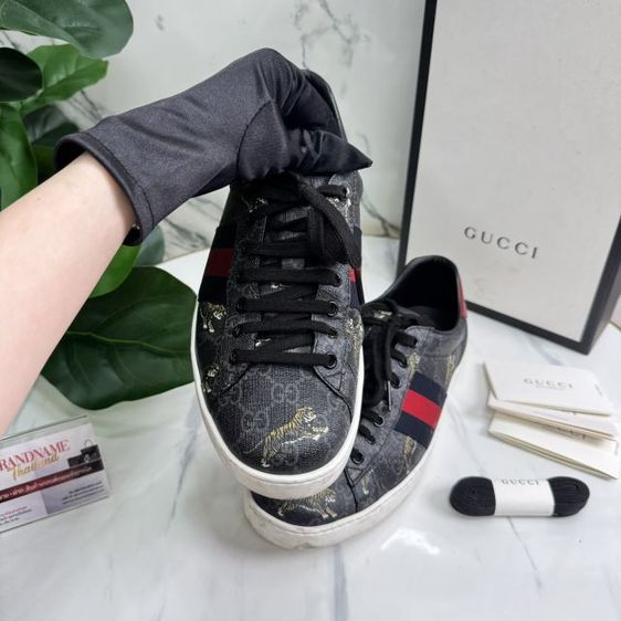 Gucci Ace GG Supreme Tigers Sneaker Size 8.5 รูปที่ 4