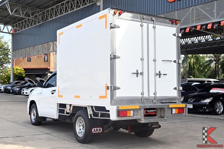 Toyota Hilux Revo 2024 2.4 Entry Pickup ดีเซล ไม่ติดแก๊ส เกียร์ธรรมดา ขาว รูปที่ 3