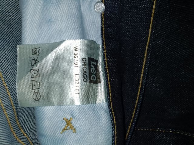 ขายกางเกงยีนส์ lee เอว36 ของแท้ สภาพใหม่ ตามรูป รูปที่ 4