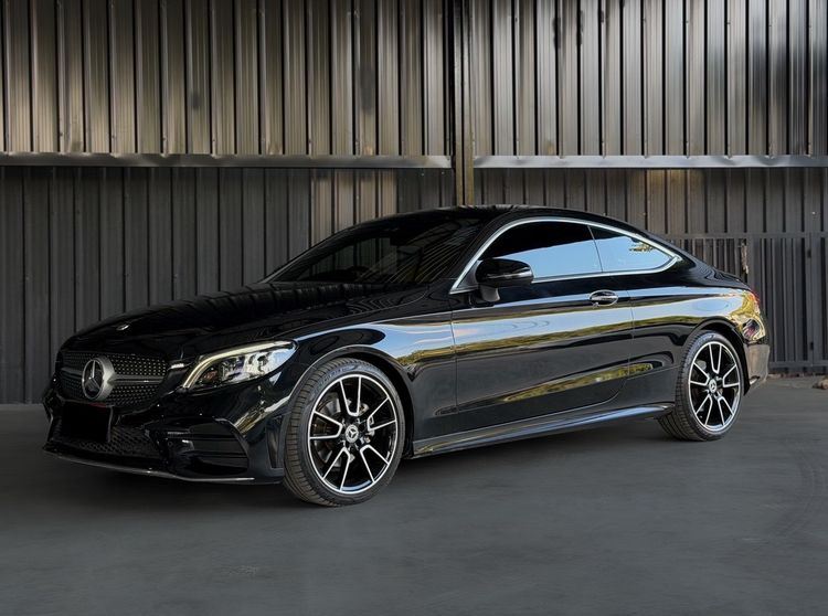 รถ Mercedes-Benz C-Class C200 สี ดำ
