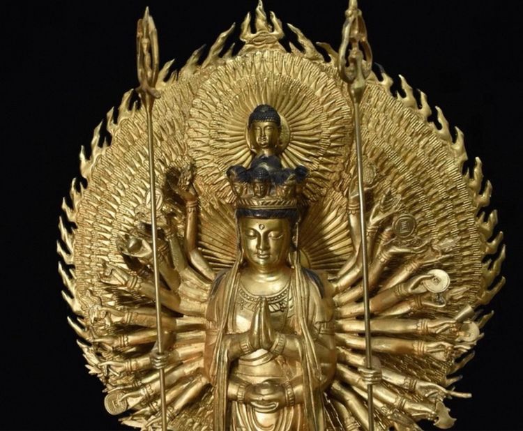 ✨พระโพธิสัตว์กวนอิม เจ้าแม่กวนอิม  ปางพันมือ ปางประทานพร รูปที่ 3