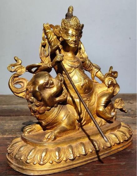 ✨ท้าวกุเวร (ท้าวเวสสุวรรณ)​ ศิลปะธิเบต  รูปที่ 3