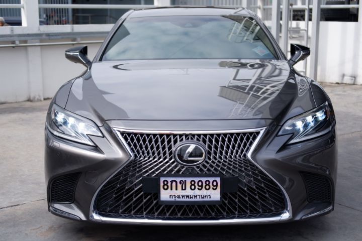 Lexus LS350 2019 Luxury Sedan เบนซิน ไม่ติดแก๊ส เกียร์อัตโนมัติ เทา รูปที่ 2