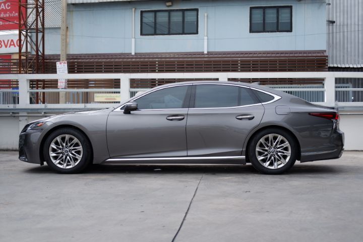 Lexus LS350 2019 Luxury Sedan เบนซิน ไม่ติดแก๊ส เกียร์อัตโนมัติ เทา รูปที่ 4
