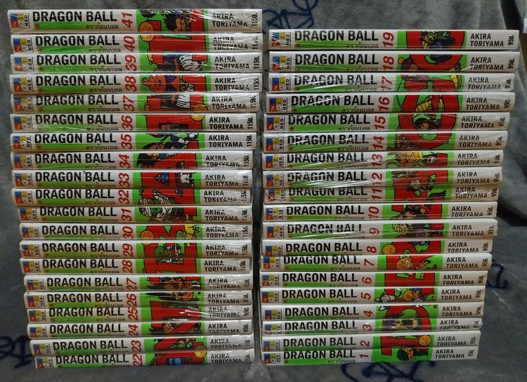 หนังสือการ์ตูน ดราก้อนบอล 1-42 (จบ) + กล่อง 2 กล่อง