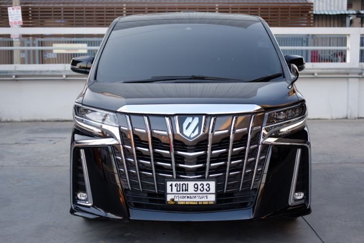 TOYOTA Alphard 2.5 SC Package Topสุด ปี 2021 แท้เครื่องยนต์เบนซินล้วน 2.5L 184hp เกียร์อัตโนมัติ 7speed Super CVT มือเดียวสวยๆ