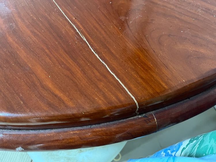 โต๊ะไม้มะค่า ท๊อป 1.3 เมตร  รูปที่ 8