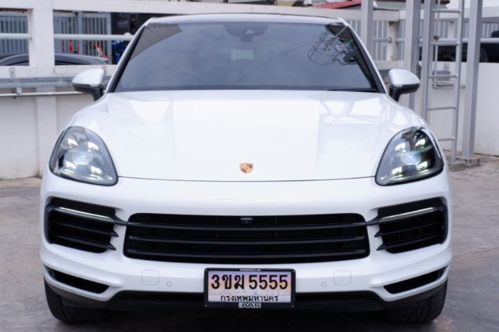 Porsche Cayenne 2022 3.0 E-Hybrid Coupé 4WD Utility-car ปลั๊กอินไฮบริด (PHEV) ไม่ติดแก๊ส เกียร์อัตโนมัติ ขาว รูปที่ 2