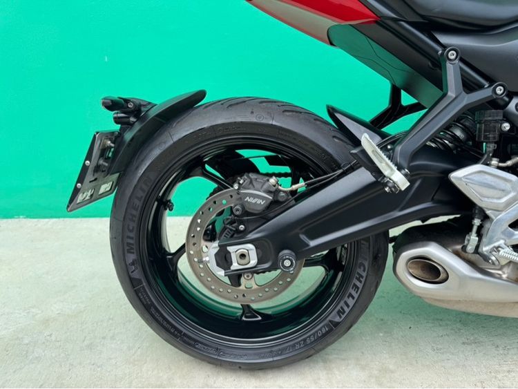 Triumph Trident 660 ปี21 สีเทาแดง รูปที่ 9