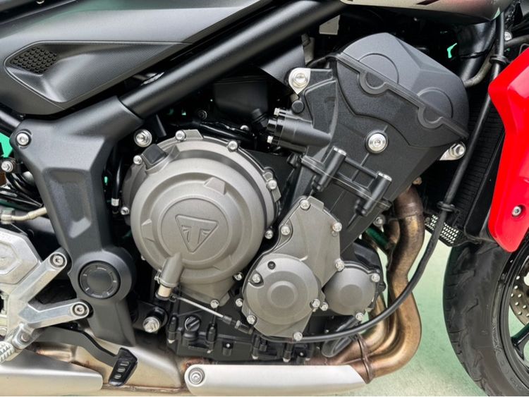 Triumph Trident 660 ปี21 สีเทาแดง รูปที่ 6