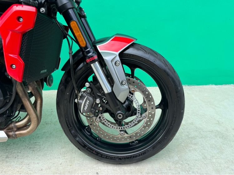 Triumph Trident 660 ปี21 สีเทาแดง รูปที่ 7