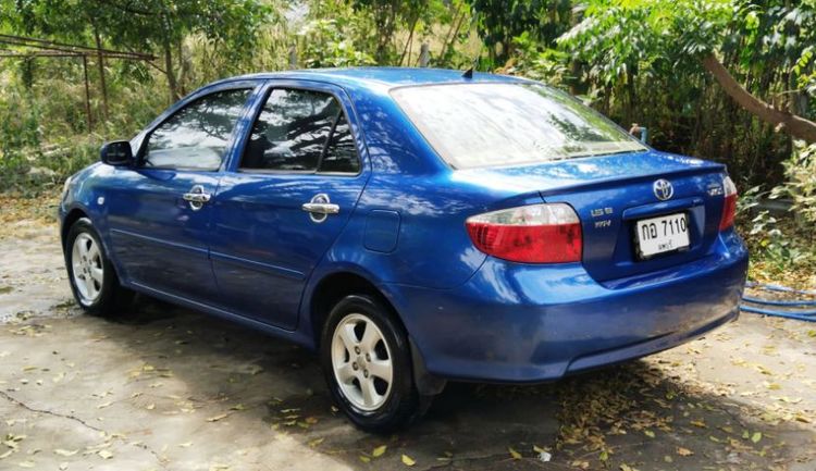 Toyota Vios 2005 1.5 E Sedan เบนซิน ไม่ติดแก๊ส เกียร์อัตโนมัติ ฟ้า รูปที่ 3