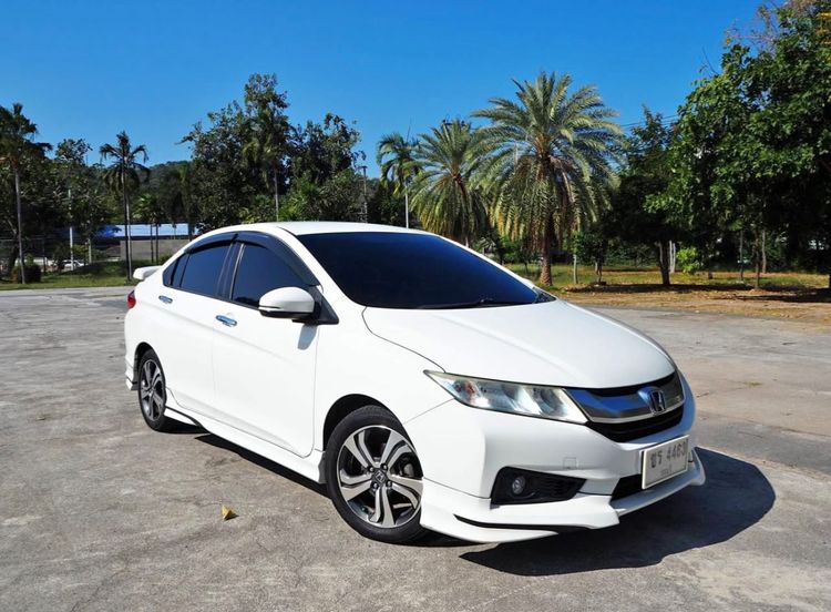 Honda City 2014 1.4 Exi Sedan เบนซิน เกียร์อัตโนมัติ ขาว