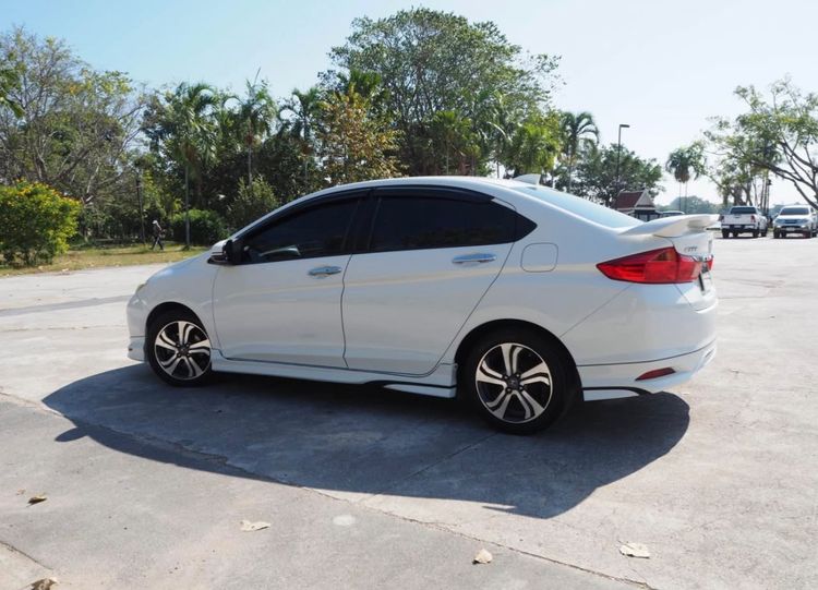Honda City 2014 1.4 Exi Sedan เบนซิน เกียร์อัตโนมัติ ขาว รูปที่ 4