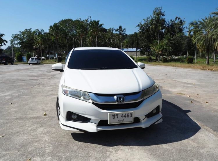 Honda City 2014 1.4 Exi Sedan เบนซิน เกียร์อัตโนมัติ ขาว รูปที่ 3
