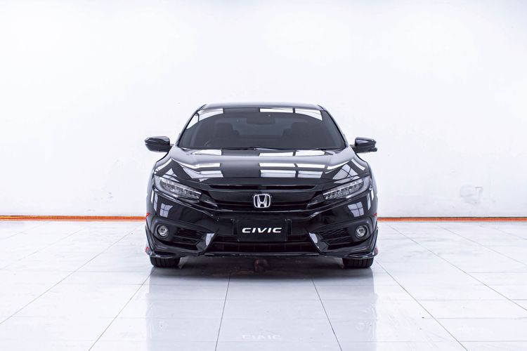 Honda Civic 2017 1.5 Turbo RS Sedan เบนซิน ไม่ติดแก๊ส เกียร์อัตโนมัติ ดำ รูปที่ 4