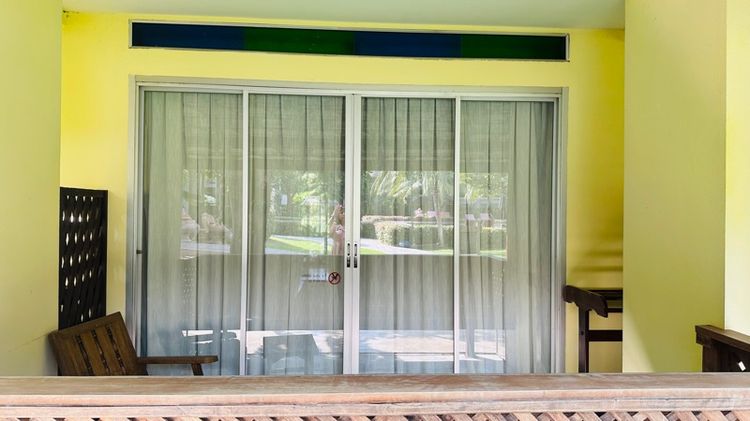 ชุดกรอบบานเลื่อนประตูอลูมิเนียม (ไม่มีกระจก) รูปที่ 3