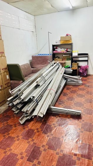 ชุดกรอบบานเลื่อนประตูอลูมิเนียม (ไม่มีกระจก) รูปที่ 8