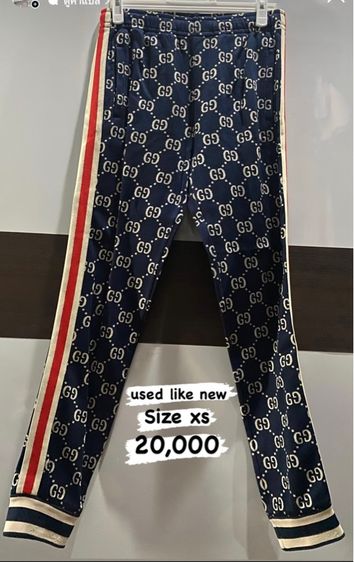 ดำ XS แขนยาว กางเกงGucci