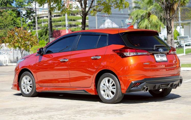 Toyota Yaris 2018 1.2 G Sedan เบนซิน ไม่ติดแก๊ส เกียร์อัตโนมัติ ส้ม รูปที่ 4