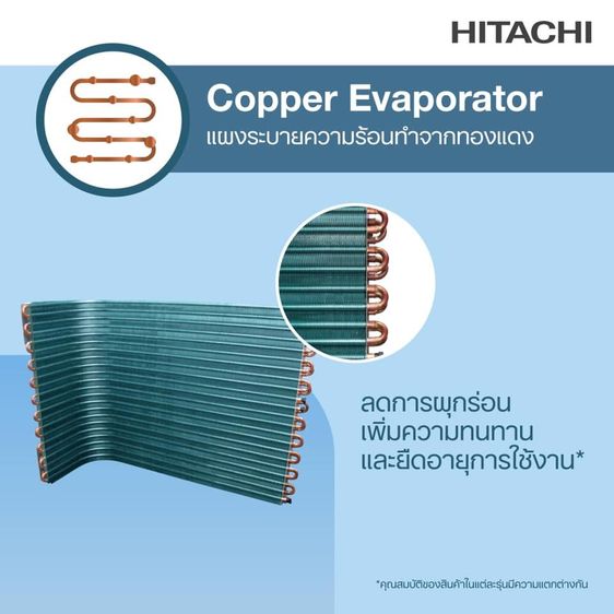 แอร์ HITACHI อินเวอร์เตอร์ 24000btu 25,000.- (พร้อมติดตั้ง) รูปที่ 5