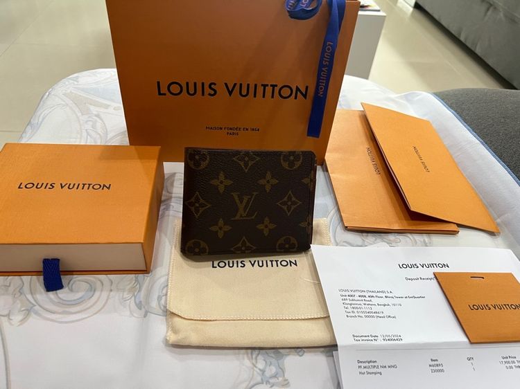 กระเป๋าสตางค์ผู้ชาย Louis Vuitton รูปที่ 9