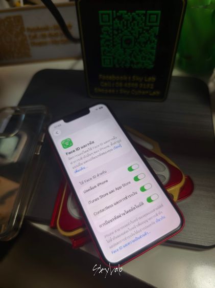 แลก-ขาย iPhone 13 mini 128g สีแดง สภาพดี สแกนหน้า-ทรูโทนปกติ ไม่ติด iCloud ผ่าน Shopee ได้ รูปที่ 6