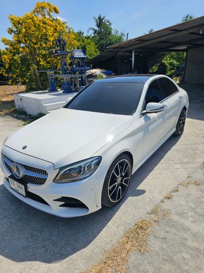 รถ Mercedes-Benz C-Class C220 สี ขาว