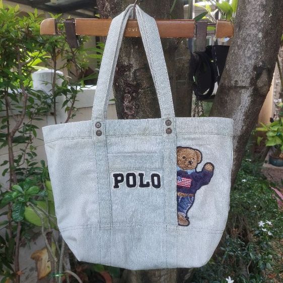 Polo Bear 🐻 Ralph Lauren กระเป๋าสวยแท้ รูปที่ 15