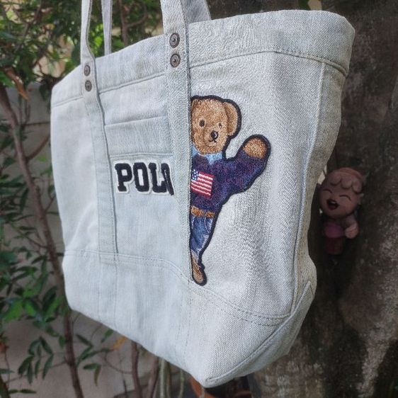 Polo Bear 🐻 Ralph Lauren กระเป๋าสวยแท้ รูปที่ 12