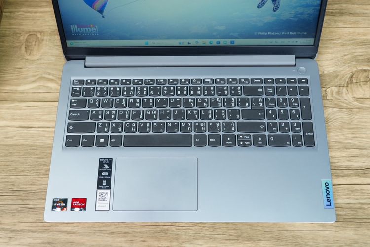 Lenovo IdeaPad 1 Ryzen5-7520U Ram8 SSD512 15.6 Full HD หน้าจอใหญ่มีแป้นตัวเลขแยก สเปคดี ทำงานเก่ง ดีไซน์สวยบาง ราคาเพียง 10,990.- รูปที่ 7