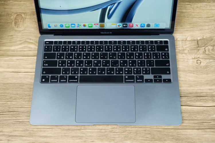 APPLE Macbook Air 13 (2020) M1 Ram8 SSD256 จอ13.3 ความชัดระดับ2k Cycle count 158 ครั้ง เครื่องพร้อมใช้งาน ขายถูกเพียง 16,990.- ครบกล่องมีประ รูปที่ 5