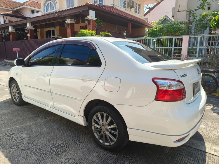 Toyota Vios 2012 1.5 E Sedan เบนซิน ไม่ติดแก๊ส เกียร์อัตโนมัติ ขาว รูปที่ 4