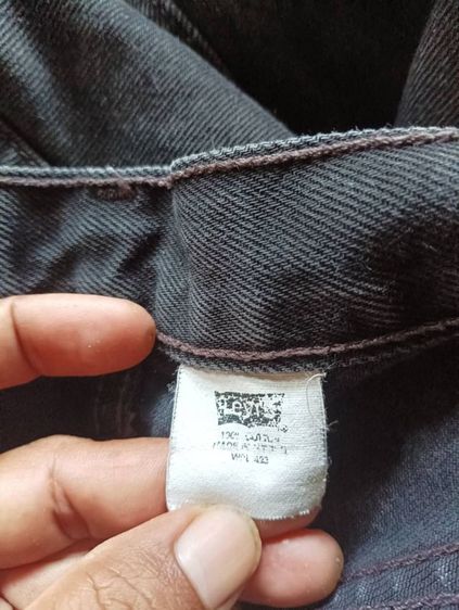 Levis 501 Black รูปที่ 3