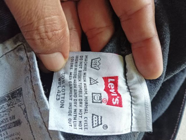 Levis 501 Black รูปที่ 5