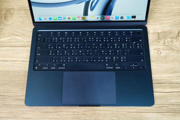 APPLE Macbook Air M2 ram8 ssd256 จอ13.6 2k Cycle count เพียง 188 ครั้ง อุปกรณ์แท้ครบกล่อง รีเซ็ตตัวเครื่องพร้อมใช้งาน ขายเพียง 20,990.- รูปที่ 7