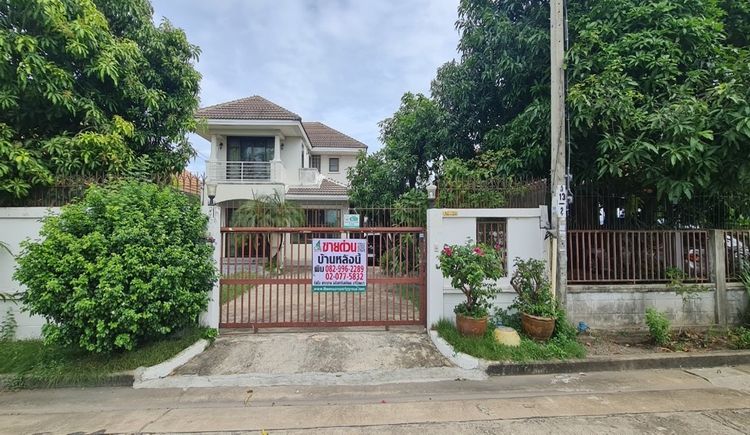 บ้านเดี่ยว 2 ชั้น มเอกสิริน บางบัวทอง ถ.345-ราชพฤกษ์ ต.ลำโพ อ.บางบัวทอง นนทบุรี