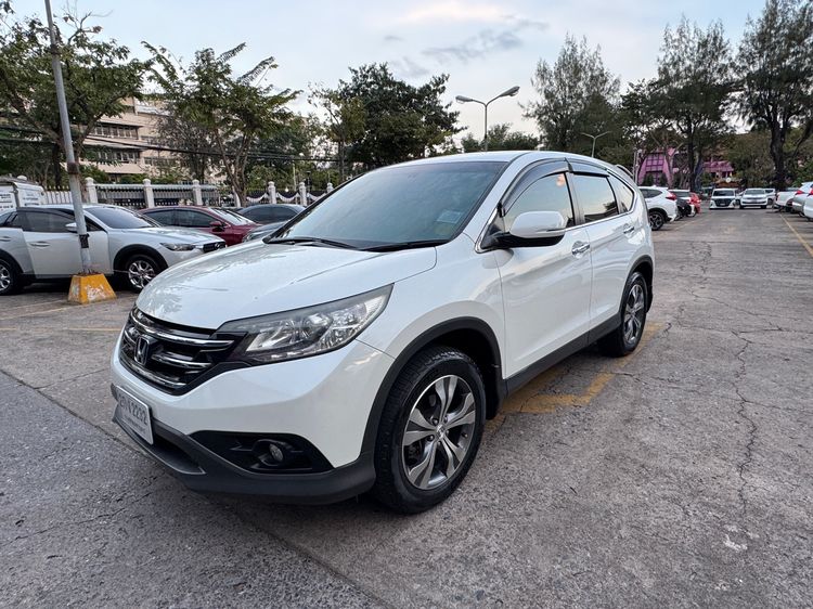 Honda CR-V 2013 2.4 EL 2WD Utility-car เบนซิน ไม่ติดแก๊ส เกียร์อัตโนมัติ ขาว รูปที่ 4