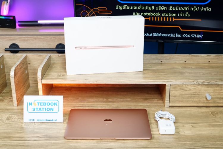 APPLE Macbook Air 13 (2020) M1 Ram8 SSD256 จอ13.3 ความชัดระดับ2k Cycle count 10 ครั้ง เครื่องพร้อมใช้งาน ขายถูกเพียง 15,900.- ครบกล่อง รูปที่ 9