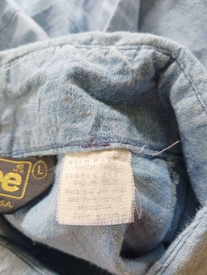 Lee chambray Shirt รูปที่ 13