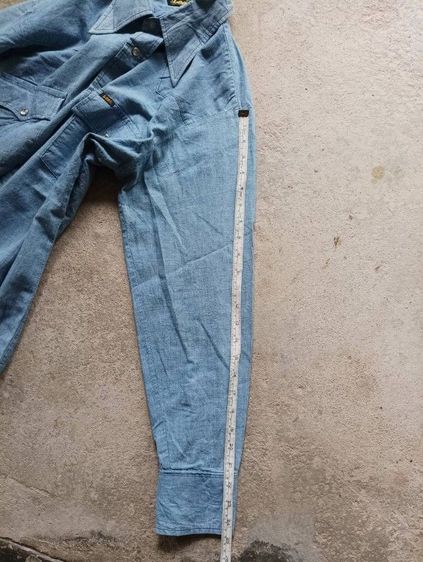 Lee chambray Shirt รูปที่ 9