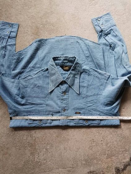 Lee chambray Shirt รูปที่ 7