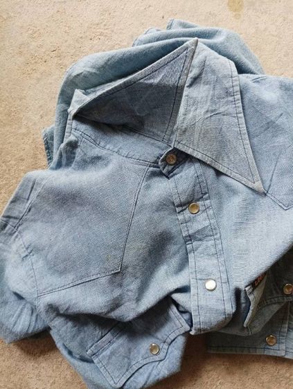 Lee chambray Shirt รูปที่ 14