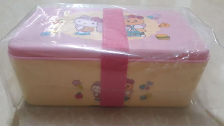 กล่องข้าว คิตตี้หมีเนย 7-11 สีชมพู รูปที่ 2