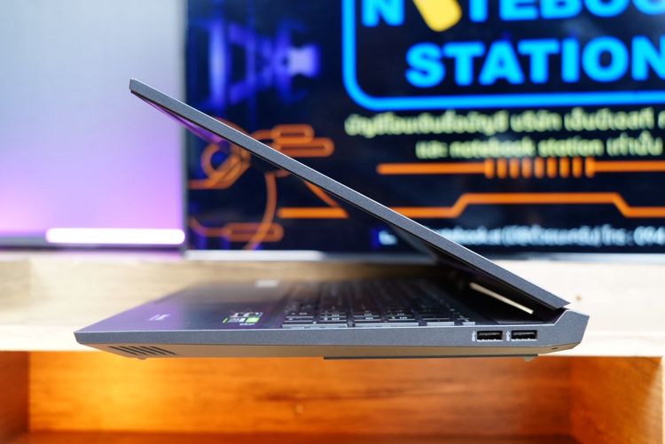 HP Victus Gaming 16 Ryzen5-5600H RTX3050(4GB) Ram8 SSD512 จอ16.1 FHD 144Hz สเปคสูง เครื่องสวย ดีไซน์เรียบหรู ขายเพียง 15,900.- รูปที่ 5