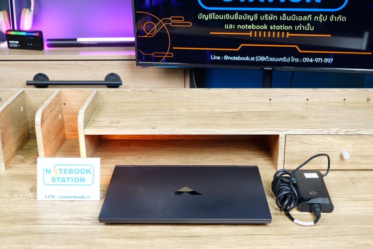 HP Victus Gaming 16 Ryzen5-5600H RTX3050(4GB) Ram8 SSD512 จอ16.1 FHD 144Hz สเปคสูง เครื่องสวย ดีไซน์เรียบหรู ขายเพียง 15,900.- รูปที่ 9