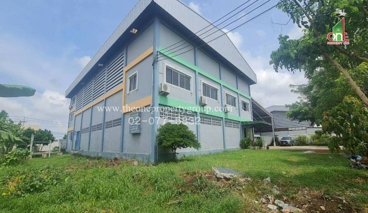 โรงงาน 2 ชั้น ใกล้ถนนกาญจนาหมายเลข 9 ซอยเปาอินทร์พิมพ์ทอง ถนนบางบัวทอง-ปทุมธานี ต.คลองข่อย ปากเกร็ด นนทบุรี รูปที่ 2