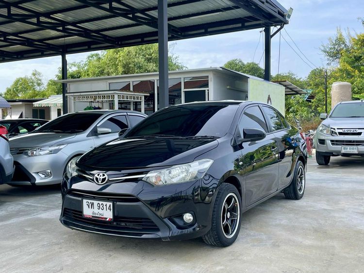 Toyota Vios 2013 1.5 J Sedan เบนซิน ไม่ติดแก๊ส เกียร์อัตโนมัติ ดำ